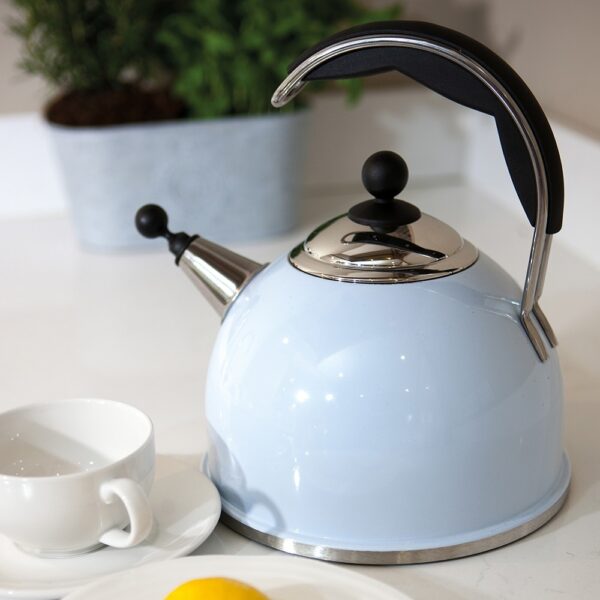 AGA Whistling Kettle Duck Egg Blue AGA Whistling Kettle Duck Egg Blue