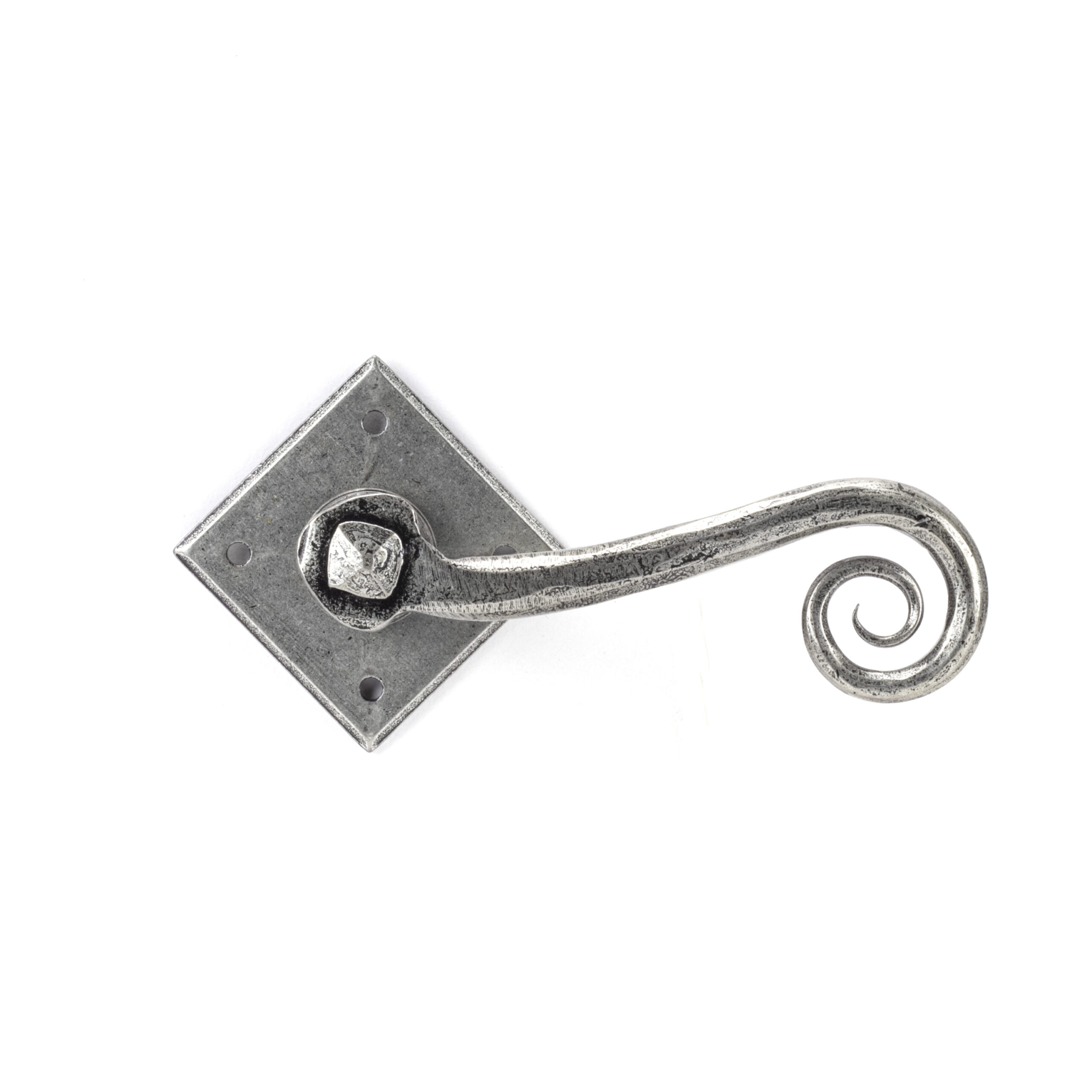 From The Anvil Pewter Monkeytail Lever on Rose (Diamond) - 33612 - Diss ...
