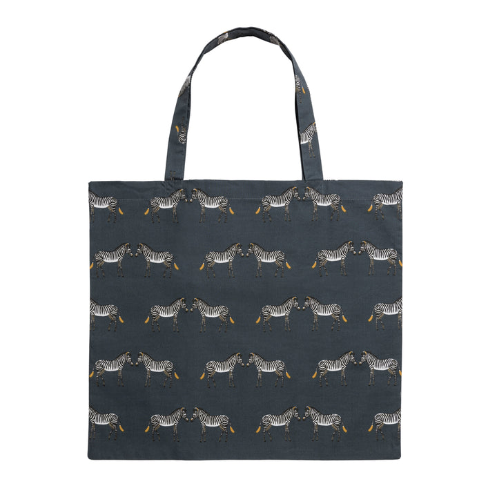 Sophie Allport Folding Shopping Bags - ZSL - Zebra - Diss Ironworks